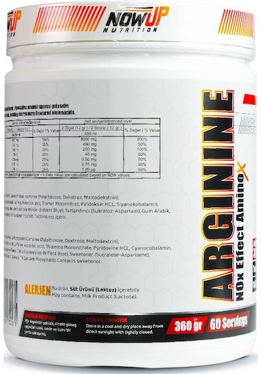 Nowup Nutrition Arginine / Cherry & Berry 360 G