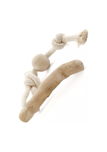 Coffee Wood Çekme Demiri İçin Halatlı Ve Bilyeli Kahve Çubuğu, S 244769201