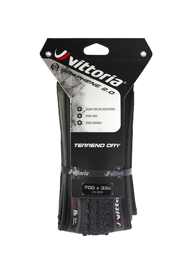 Vittoria Terreno Dry 700x35C G2.0 Katlanır Dış Lastik Siyah 11A00 Siyah