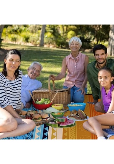 Moly Çok Dayanıklı Su Geçirmez Piknik Battaniyesi - Hızlı Kuruyan Plaj Matı Diğer