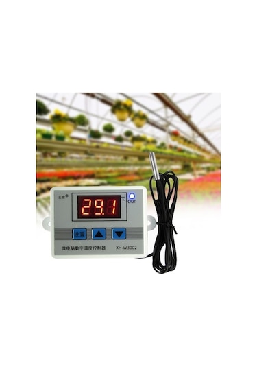 Pazly Pratik Mikrobilgisayarlı Sıcaklık Kontrol Cihazı - Xh-w3002, Yüksek Hassasiyetli Sensör Prob