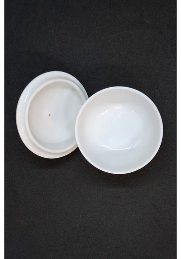 Kaıser Alman Mini Bonboniyer Şekerlik 5 Gr Kapasiteli Mor - Beyaz