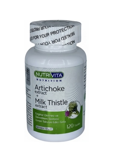 Nutrivita Artichoke Milk Thistle Extract 120 Tab
