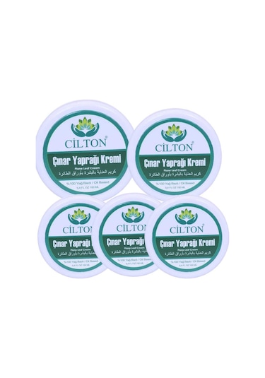 Cilton Çinar Yapraği Kremi 150 Ml 5 Adet