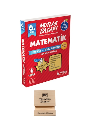 Mutlak Başarı 6. Sınıf Matematik Fasikül Ve Soru Bankası + Telefon Standı