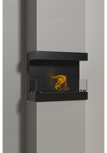 Rehome Korflame U Tipi Medium Bacasız Şömine