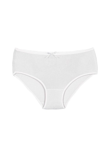 Yıldız Kadın Bambu Bato Külot Beyaz 3920 12 Adet Beyaz