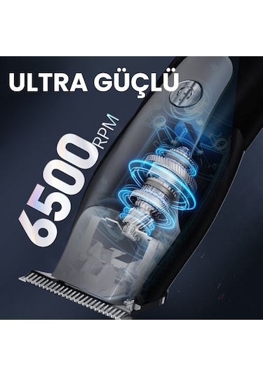 Enchen Humming Bird Siyah Hassas Kesim Şarjlı Saç Ve Tıraş Makinesi