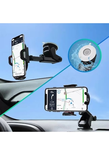 Jx-007 Araba Kamyon Araç Ayarlanabilir Uzayabilir Telefon Tutucu
