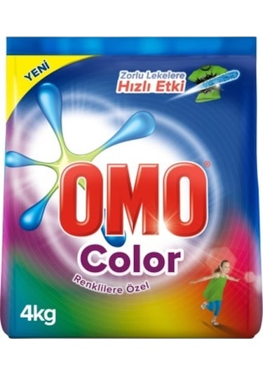 Omo Color Toz Çamaşır Deterjanı 26 Yıkama 4 KG
