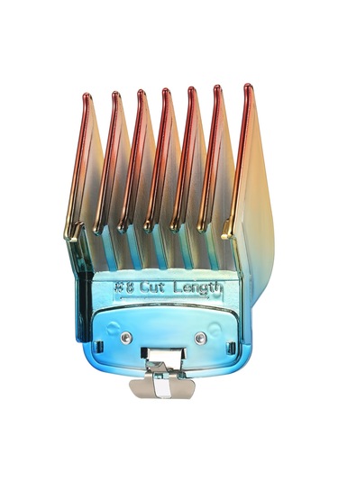 Vkemall Wahl Elektrik Saç Bıçağı İçin 10'lu Abs Renkli Metal Kaplama Limit Taramalar Seti 1.5mm-25mm - Saç Kesimi Ve Şekillendirme Aracı