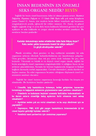 Aşık Beyin: Aşk ve Cinsel Hayatınızı Değiştirecek 12 Ders
