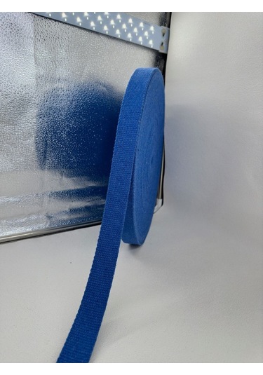 Paşateks 3 Cm Pamuk Kolon Şerit-5 Metre-koyu Mavi