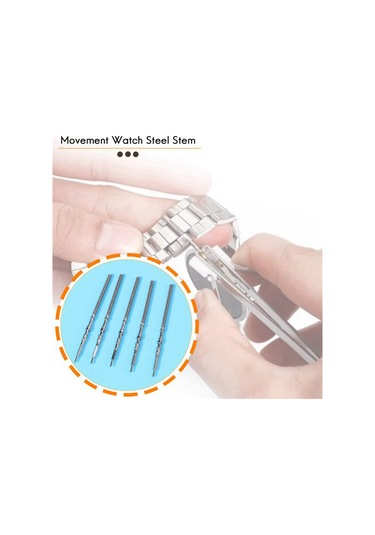 Xurunkeji 20 Adet Hareket Saati Çelik Saplı Kurma Kolu Kiti Saat Parçaları Nh35 Nh36 Nh38 Nh39 Hareket Saati Sapı Yedek Parçaları Gümüş