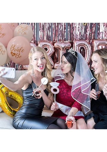 Gold Altın Sarı Bride To Be Partisi Seti