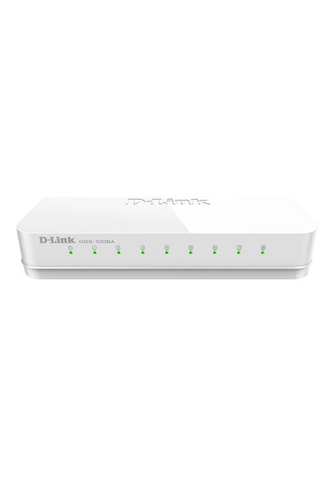 D Link Dgs 1008A 8 Port 10/100/1000Mbps Yönetilemez Switch