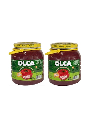 Olca Domates Salçası Tuzlu 2 x 1650 G