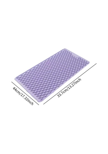 Suntek Ayak Masaj Aleti Hafif Kompakt Akupresür Matı Fitness Mor