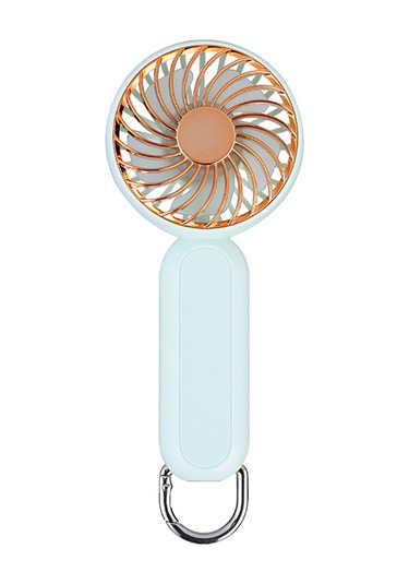 Kangvka Usb Şarjlı Cepli Mini Fan, Taşınabilir Dağcı Kanca, 3 Renk Seçeneği, 1200mah Pil, 130g, A217 Yeşil Zümrüt Rengi