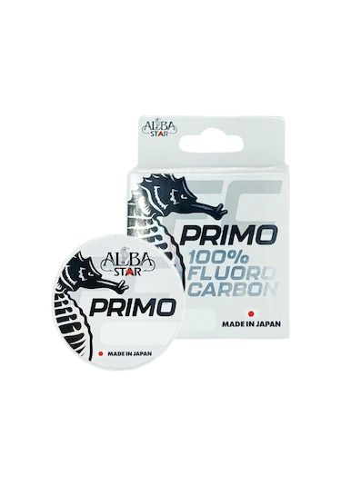 Albastar Primo Fluorocarbon Olta Misinası Standart - 0.256mm - 30m - 5.38kg