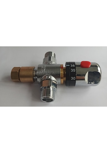 Stecell Termostatik Mikser Gri