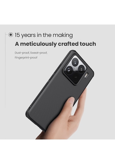 Xiaomi 15 Pro Nıllkın Buzlu Kalkan Pro Manyetik Telefon Kılıfı İçin Yeşil