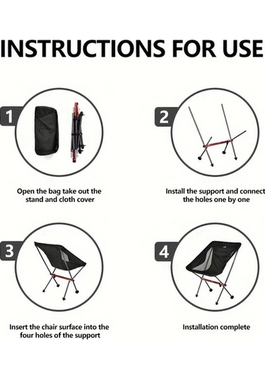 Dashanshop Ergonomik Alüminyum Katlanır Sandalye Küçük Hafif Taşınabilir Dayanıklı Kamp Plaj Piknik Seyahat Altın