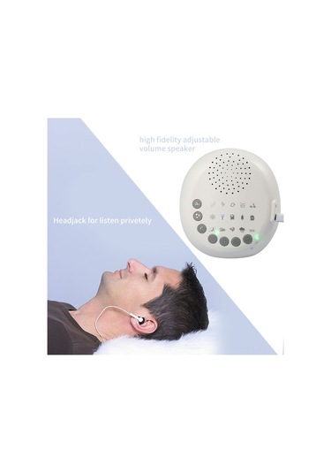 Lemestar Bebek Uyku Cihazı - 15 Rahatlatıcı Ses Uyku, Rahatlama, Uyanma - Zamanlayıcı Fonksiyonu - Taşınabilir - Usb Ve Pil Geri Dönüşümlü Diğer