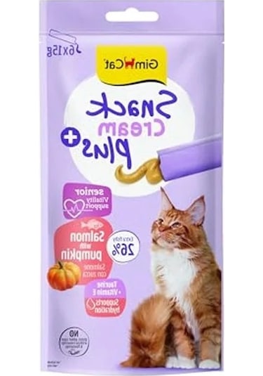 Somon Ve Kabaklı 6x15gr Kedi Ödül Atıştırmalığı