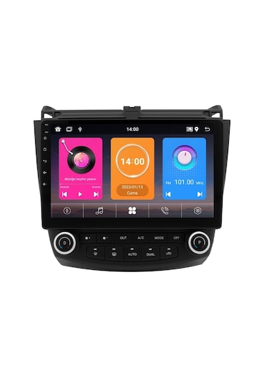 Honda Accord Android Multimedya Sistemi 2003-2008 For-x 6/128