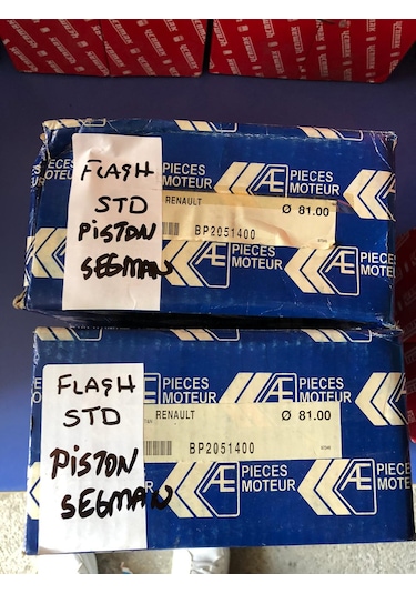 FLASH PİSTON SEGMAN (PIECES MOTEUR) 2 TAKIM