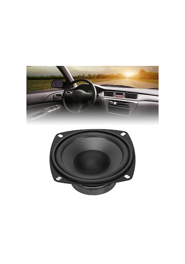 Geeroyoo Yh-400 400w 4 İnç Oto Hoparlörü - 60hz-20khz Frekans Aralığı, 93db Hassasiyet, 4 Ohm, Dürtüye Dayanıklı, Tüm Araç Ses Sistemleri İçin Siyah