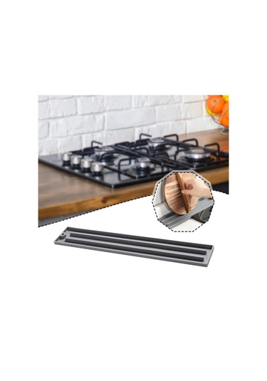 Suntek Silikon Tencere Kapağı Depolama Esnek Taşınabilir Gri