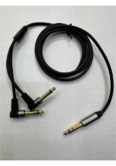 6.3 Mm Stereo 2x 6.3 Mm Mono Kablo 6.3 Mm Y Kablo