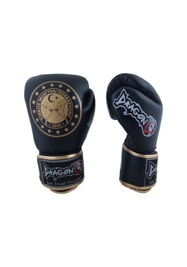 Dragondostore Dragon 30218-P Martina Federasyon Onaylı Muay Thai Müsabaka Eldiv