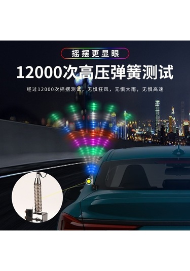 Novahub 24v Kamyon Anten Işığı - 55cm Kırmızı-mavi Led Uyarı Çubuğu - Dayanıklı Ve Kolay Montajlı, Hayatınızı Kolaylaştırın