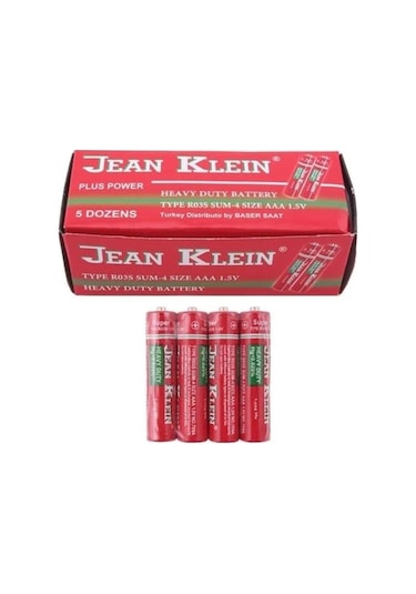 Jean Klein R03S SUM-4 AAA İnce Kalem Pil 60'lı