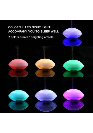 Novahub Beyaz Mini Kabuk Dizaynı Ultrasonik Aroma Difüzör, 80ml, 2.4mhz, Usb Pratik, 7/8 Oz, Kullanıcı İyi