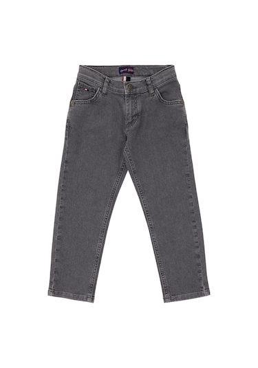 U.s. Polo Assn. Erkek Çocuk Gri Jean Pantolon 50297148-dn0025 Gri