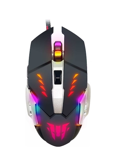 Polosmart PGS303 Kablolu RGB Optik Oyuncu Mouse + Mouse Pad