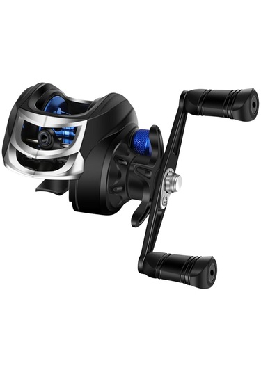 Homyl Baitcasting Reel Süper Kompakt 8kg Max Sol-el Sol El Çok Renkli