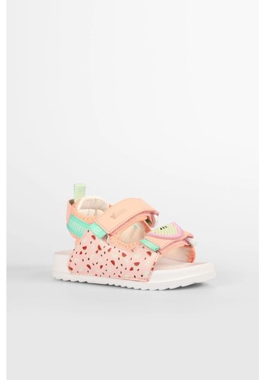 Vicco Inkagi 332.p25y.251 Anatomik Taban Kız Çocuk Sandalet Pudra 26-30 Pudra