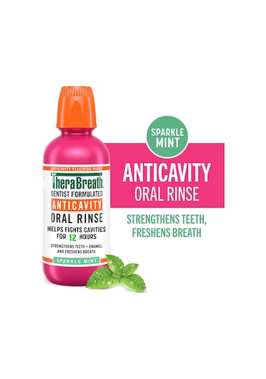 Thera Breath Anticavity Sparkle Mint Ağız Çalkalama Suyu 473ml