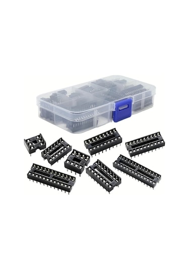 Wangxi 66 Adet Ic Yuvası Seti - 8 Ebat 6p-28p Demir Yapılı Numara Kutusu