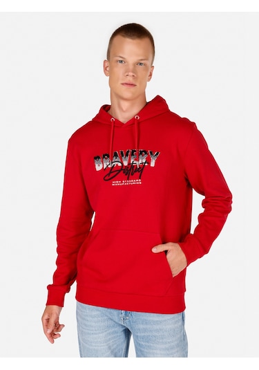 Colin's Colins Kırmızı Erkek Sweatshirt Cl1070111 Q1.v2 Red Kırmızı Colin's Colins Kırmızı Erkek Sweatshirt Cl1070111 Q1.v2 Red Kırmızı