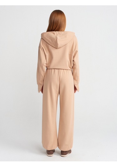 Dilvin 70458 Basic Jogger Pantolon Camel