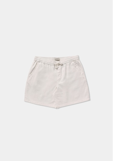 Colin's Colins Relaxed Fit Orta Bel Düz Erkek Beyaz Şort Cl1078482 Q1.v1 Wht