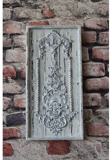 Neiwel Vintage Sui Eskitme Beyaz Tablo