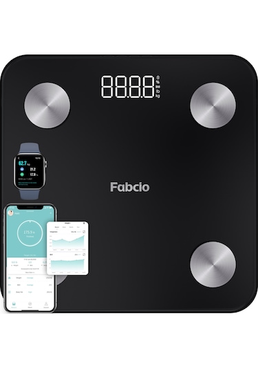 Fabcio Fitsmart Bloetooth Yağ Ölçer Akıllı Baskül