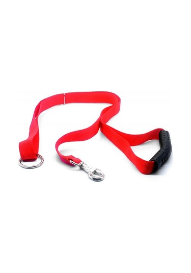Petviya Köpek Gezdirme ve Eğitim Tasması Kırmızı